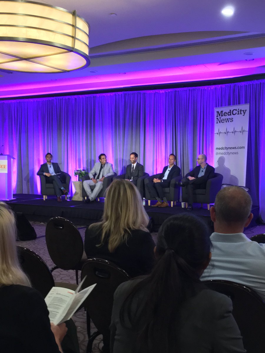 Panelists at #mcCONVERGE speak about how to scale #PrecisionMedicine, particularly in #cancer care
