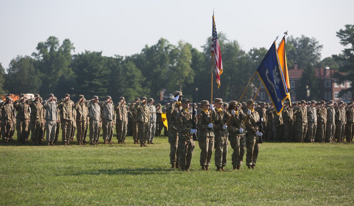 ArmyROTC's tweet image. Congrats to 2nd Regiment Cadets for graduating Advanced Camp yesterday! If you missed the live stream, you can watch it at bit.ly/2N4y772
Photos By: Dustin Massengill
#armyrotc #armyrotccst #cadetcommand #hooah