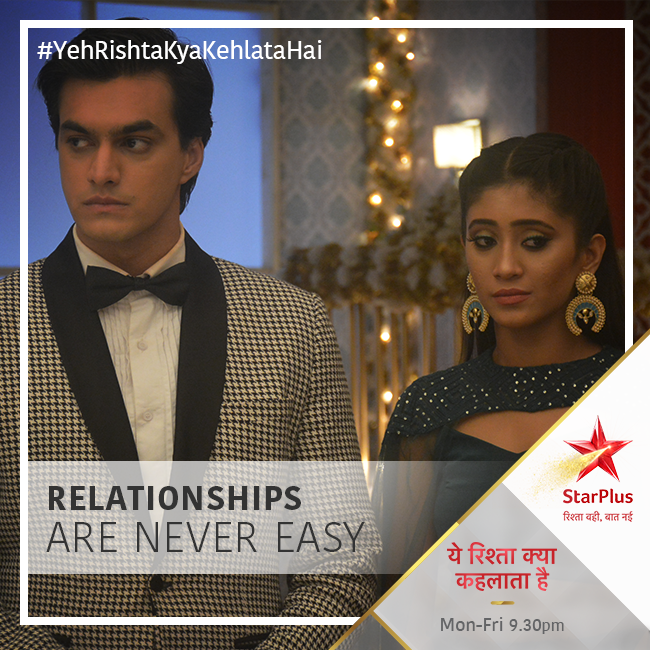 StarPlus's tweet photo. Will Kaira realize where they went wrong?
Share with us your relationship stories of what went wrong with #WhyWeBrokeUp #YehRishtaKyaKehlataHai
@shivangijoshi10 @momo_mohsin https://t.co/VI8Vixa8Hf