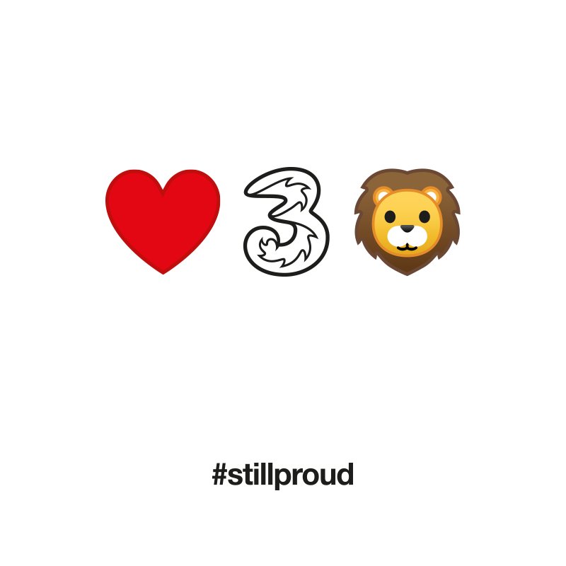 ThreeUK's tweet photo. We're still proud of you lads, great effort! #stillproud https://t.co/qLY6pYhY7l