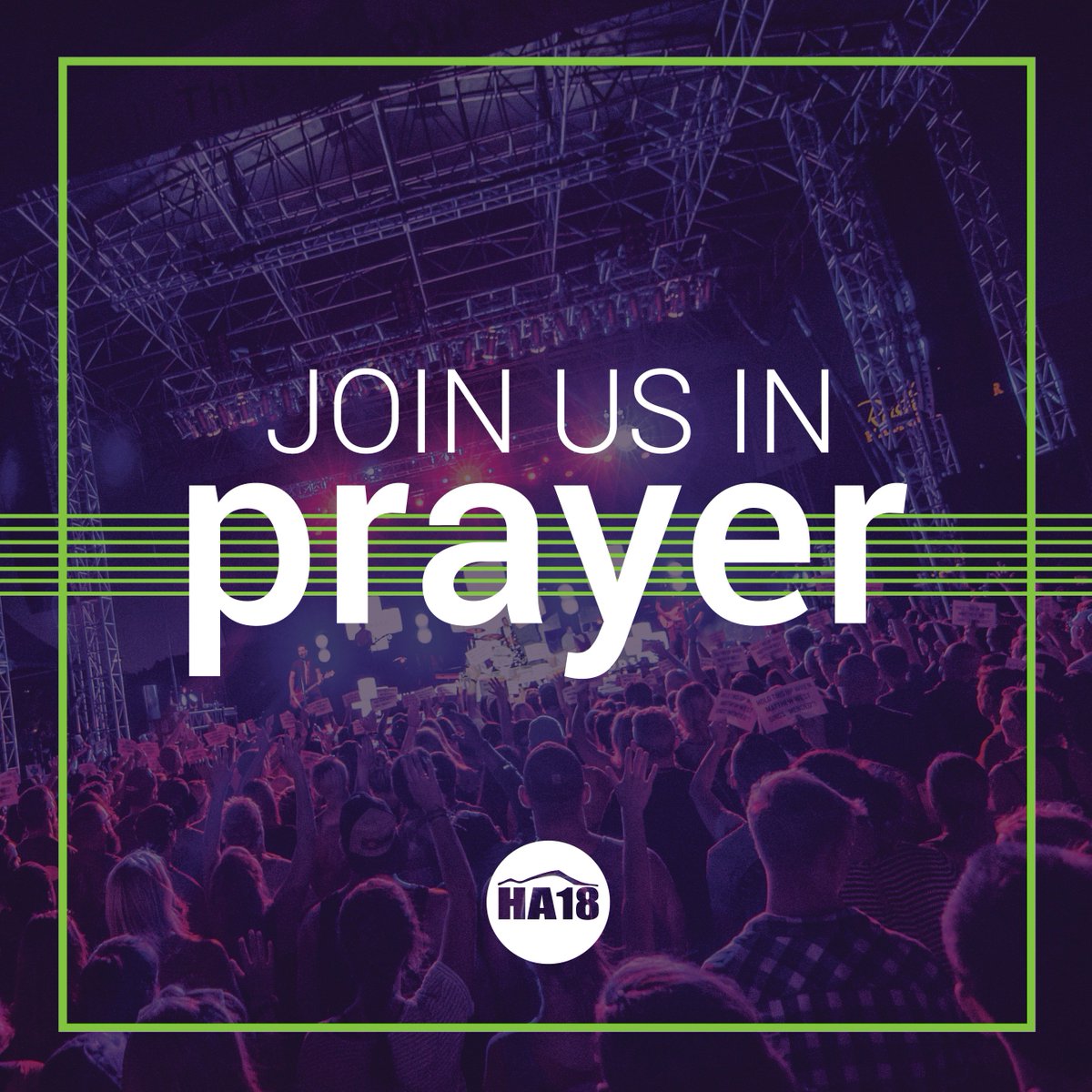 We are 9 days away from this year’s Hills Alive Festival! Would you join us in prayer as we anticipate all that God wants to do in the lives of the thousands who will be in attendance this year? #hillsalive18