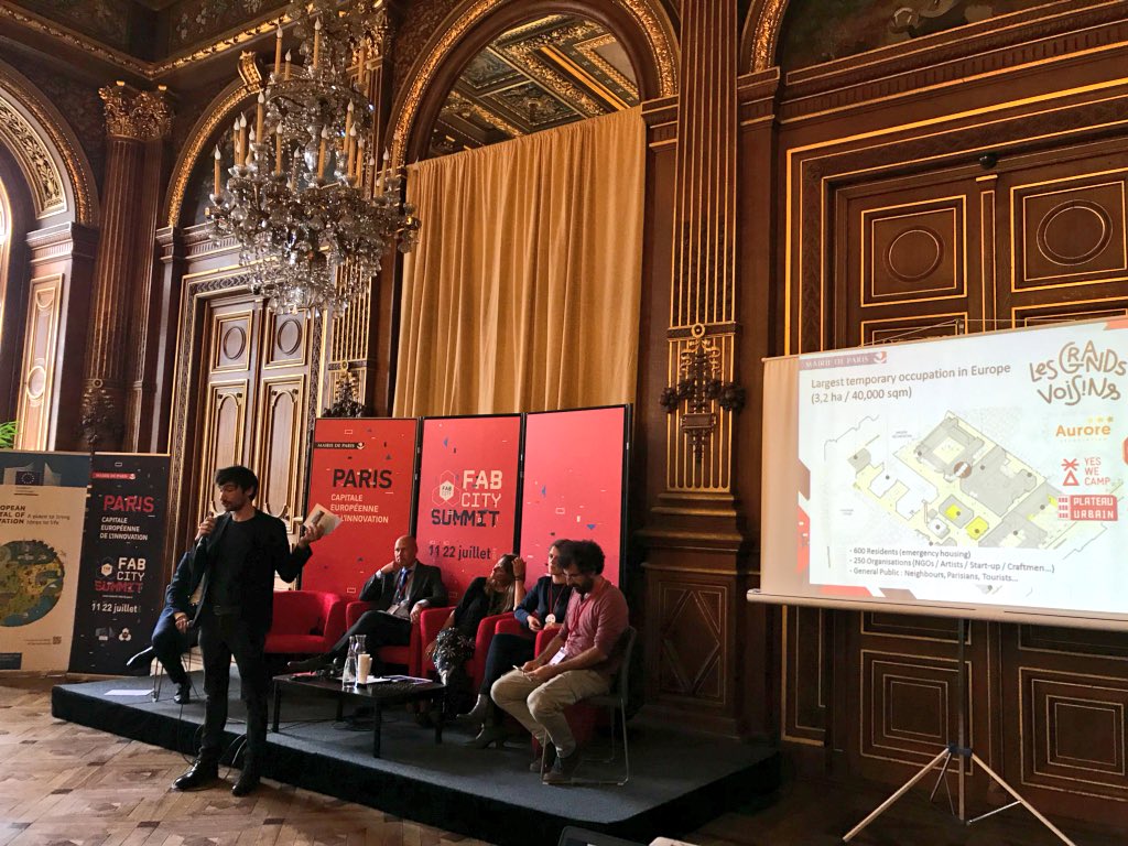 fabcityglobal's tweet image. Last but not least workshop about the new urban strategies with:
▪️Paul Citron and William Dufourcq - Project Les Grands Voisins
▪️Phebe Dudek, European Commission
▪️Gerard den Boer, Amsterdam
▪️Anna Majo Crespo, Director of Innovation, city of Barcelona
#FabCitySummit