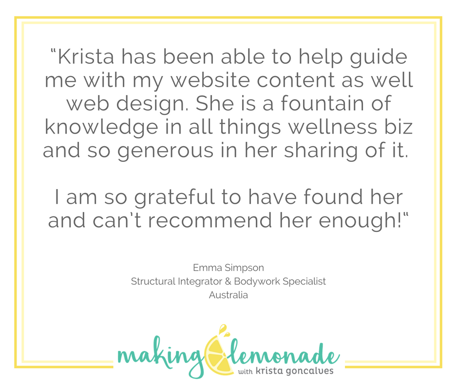 KristaGonCo's tweet photo. Thank you for the kind words, Emma! I’m so happy that I’ve been able to help you! 💛

#emmasimpson #happyclients #testimonials #clienttestimonal #dowhatmakesyouhappy #lovemywork #makinglemonade https://t.co/pQXwZbdSHE