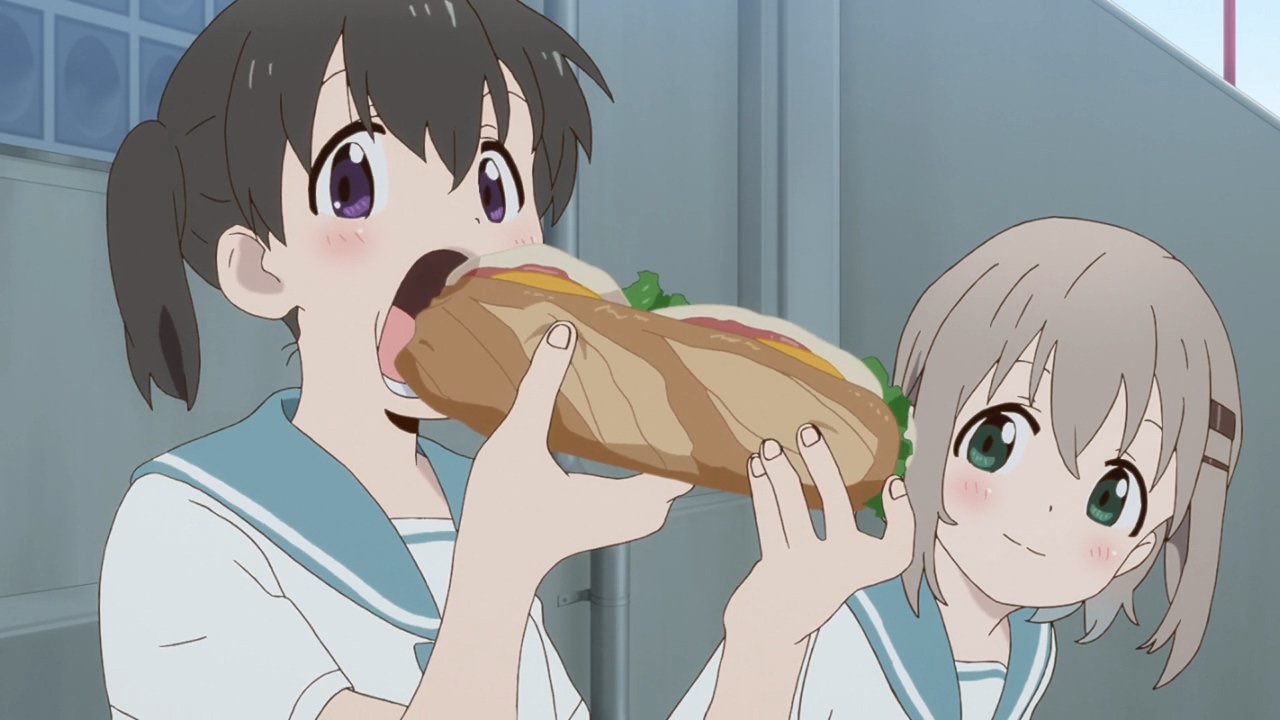 Anime Food on X: 🤣 Yama no Susume - Third Season ep02   / X
