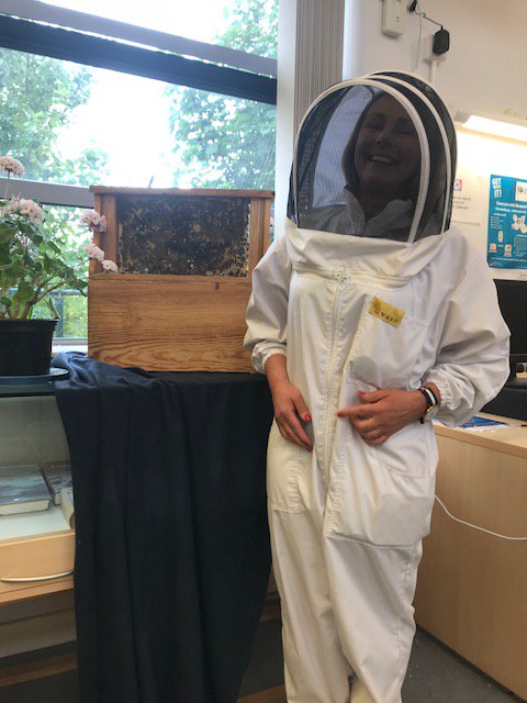 MeathLibrary's tweet photo. Dunboyne Library were 'Busy as Bees' with our Honey Bee workshop. Helen from Trim Library taught the kids about how Bees make honey and how important they are to the environment as well as letting them sample some of her homemade honey. #stem #bees #meathlibraries #libraries https://t.co/2zt3TfdorT