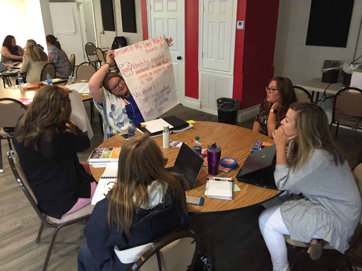 MelissaCAdkins's tweet image. Awesome @TeachCode day in Petal for more Mississippi elementary Ts to get ready for #CS4MS #CSforMS