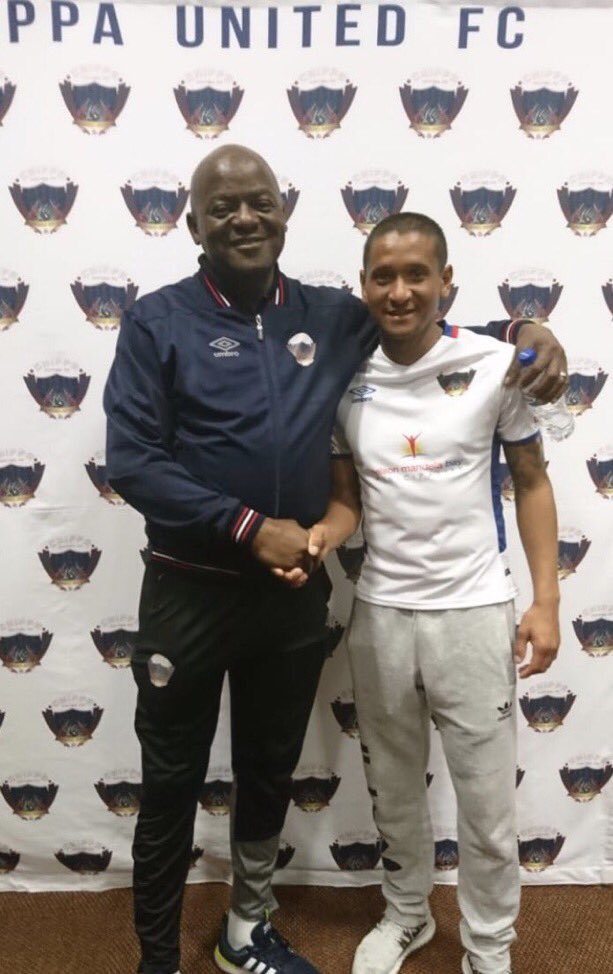 Soccer_Laduma's tweet photo. Done deal! 

Chippa United have confirmed the signing of Daine Klate. 

( 📷 PSL) https://t.co/FVi4MNdQRZ