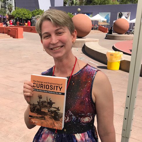 INeedMySpacePod's tweet photo. There’s a new episode of #INeedMySpace! 🛸

This week we're joined by  @elakdawalla to discuss planetary evangelism and @NASA's hard working rover, @MarsCuriosity 

🎧: https://t.co/4DuzVLKPX3 https://t.co/hpgrC8Yn7T