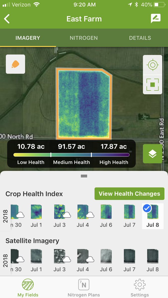 WilsonSeedLLC's tweet photo. Be interested to evaluate this to harvest to see if it correlates! P1197AMXT darker shade, 2 other products left and right of it. #encircapro https://t.co/IZU2DompgK