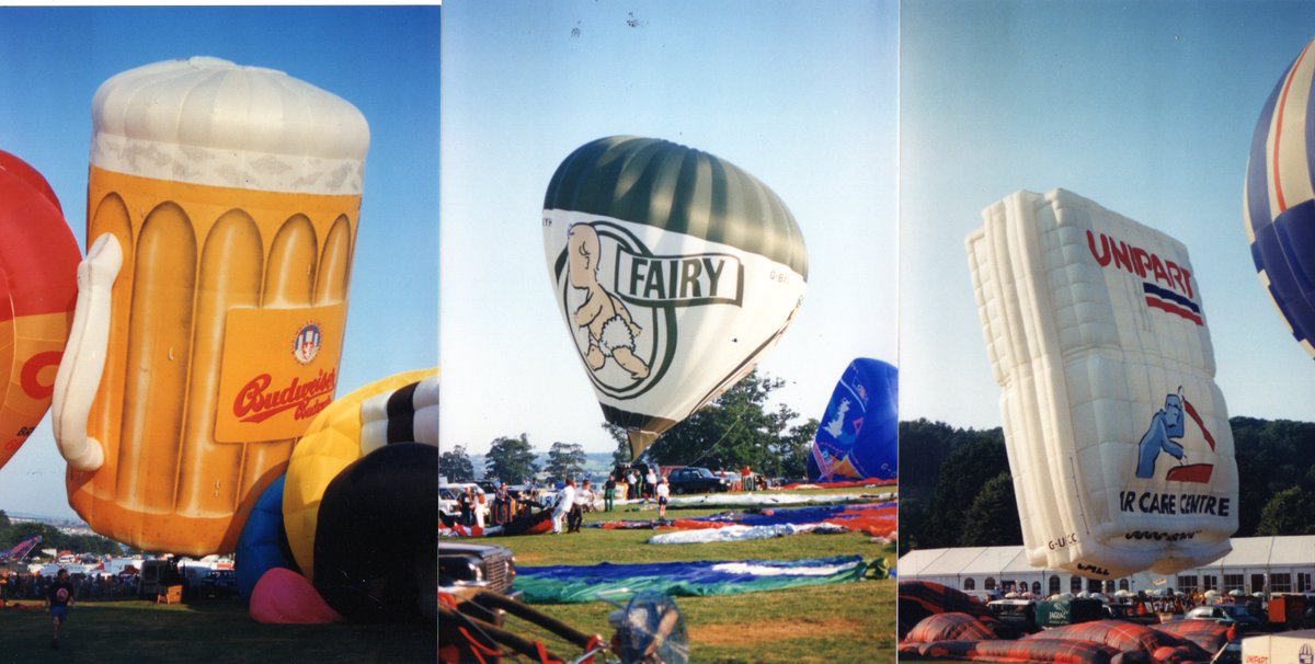 BristolBalloons's tweet image. Not long now until @bristolballoon fiesta, so here's a few balloons from bygone years.