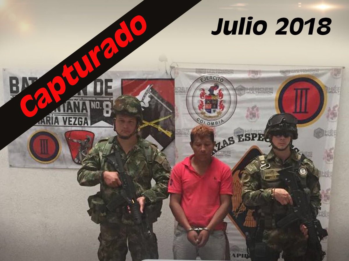 Resultado de imagen para indigena que coloco machete en cuello a soldado fue capturado