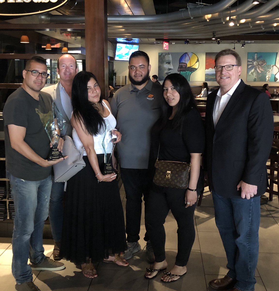 #1  DDP in the country?  NAWS of course!  Back-to-Back Quarters!  The Brightstar National Leaders Club trophy looks right at home in Romi’s hands! #BDP  #NLC <a href="/BrightstarDP/">BrightstarDP</a>