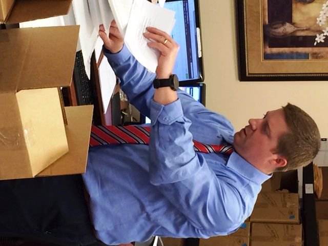 CEIBookstore's tweet photo. Lance has been helping with shipping while Herbert is on vacation. This week's warehouse uniform has been a dress shirt and tie.
#uniform #shirtandtie #shipping #warehouse #shippingbooks #CEIBookstore https://t.co/TCIFRoif9H