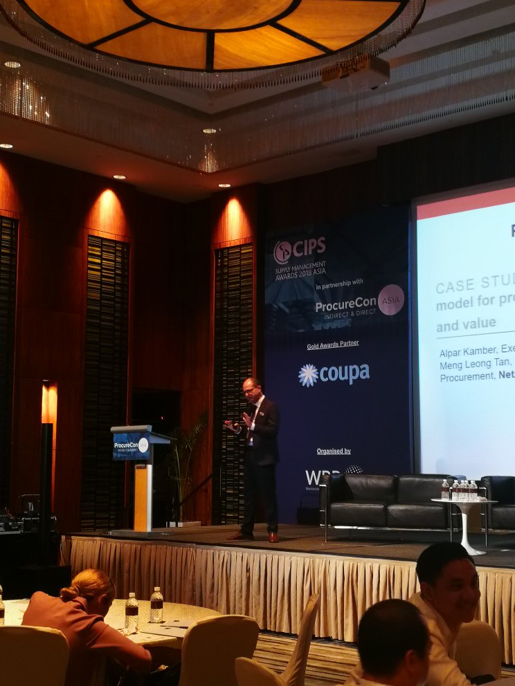 WNSProcurement's tweet photo. Great presentation from @alparkamber and Meng Leong Tan from @NetApp on implementing the Next Generation Operating Model at @ProcureConAsia! #PCAsia #NextGenModel https://t.co/kGRpmResBE