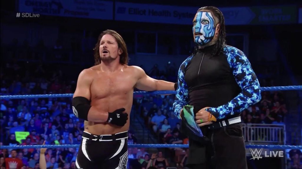 WrestlersvsSuperstars в Twitter: "AJ Styles & Jeff Hardy in 2004 ...