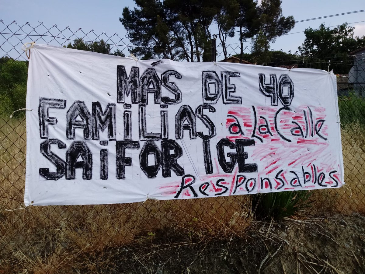 samanta_cm's tweet photo. #injusticia #saifor #vallbonadanoia Sempre reben els d'abaix...Justícia per aquestes famílies 😤😤 @tv3cat @324_societat @anoiadiari @infoanoia @rac1 Ajuda a difusió!! https://t.co/lYQgLlkthz