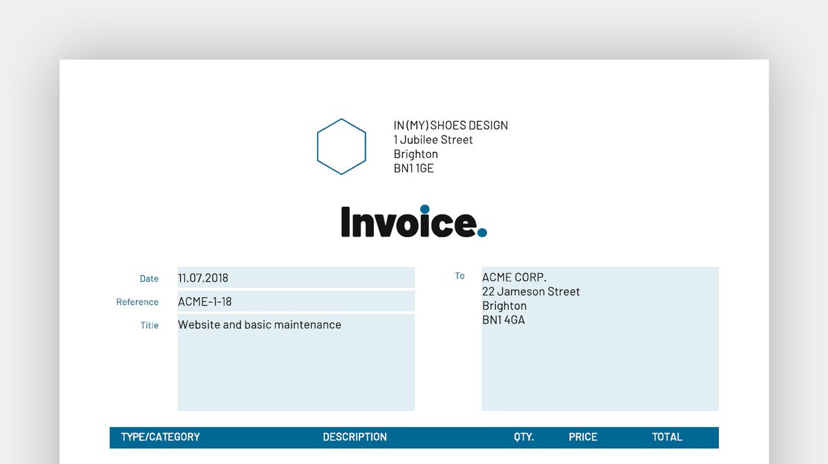 Scribus Templates Invoicebot Is Alive Feed This Pdf Form With Values And Watch It Make The Calculations For You No More Spreadsheets For Invoicing Your Clients Style Your Invoice