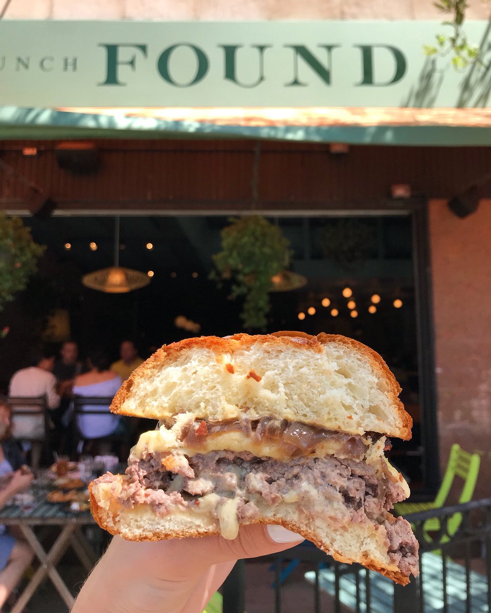 Held my burger up like an asshole and not gonna lie I feel pretty shitty about it. @ Found