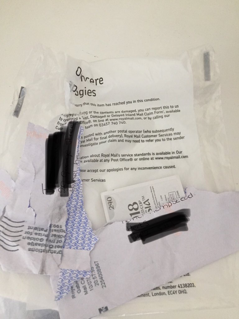 When the post man <a href="/RoyalMail/">Royal Mail</a> is missing the Messi <a href="/OfficialPanini/">Panini UK & Ireland</a> sticker... they take it from a 4 year old boy! #disgusting #GarethSouthgateWouldnt