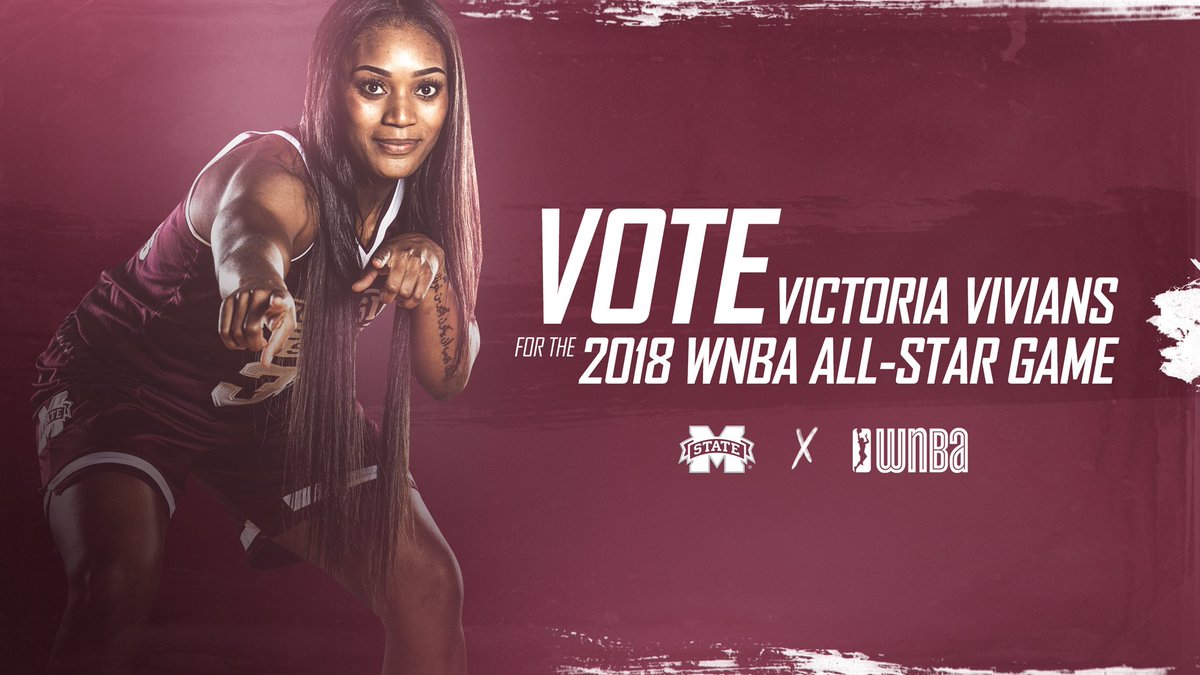 Thursday is the last day to cast your #WNBAVote, so RETWEET to send <a href="/VictoriaVivians/">Victoria Vivians</a> to the WNBA All-Star game!

#HailState🐶 | #StateToTheLeague
