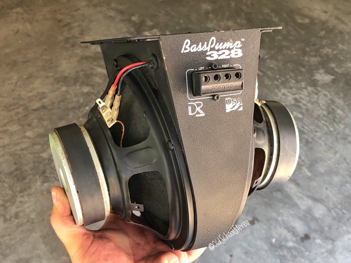 oldschoolstereo's tweet photo. Let’s get pumped up for #WaybackWednesday with the 1994 Coustic Design Reference “BassPump” 328 #subwoofer https://t.co/VaTGPnwWxC