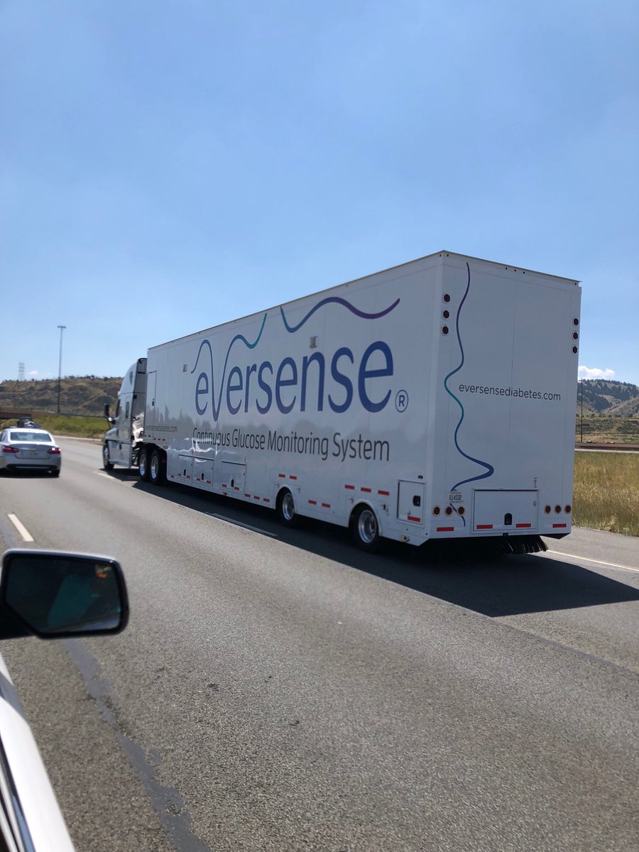 EversenseCGM's tweet photo. The Ever Mobile Clinic is rolling down I-70 towards ATDC in Keystone, Colorado July 12-15, 2018! Be sure to stop by and see us. #EversenseCGM #LongTermCGM #EverSoMobile #ATDC2018 https://t.co/SxB5jmCVrU