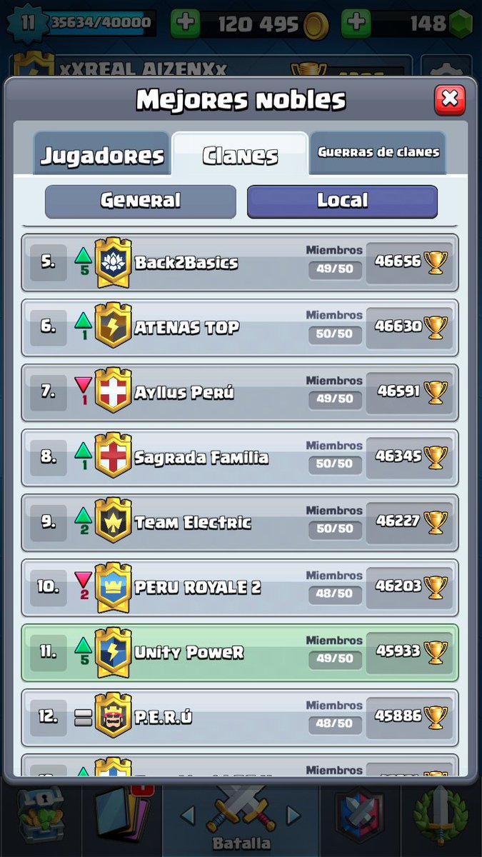 CRPO l Callao- Clash Royale tweet media