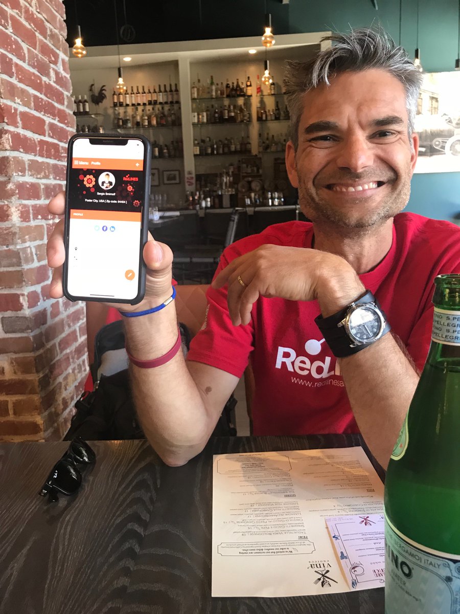 EricaReuter's tweet photo. Lunch with @erikabratschun and one of our favorite business partners. Can’t wait to get 2.0 off the ground. #IBMWolfPack https://t.co/YAglaixFTF