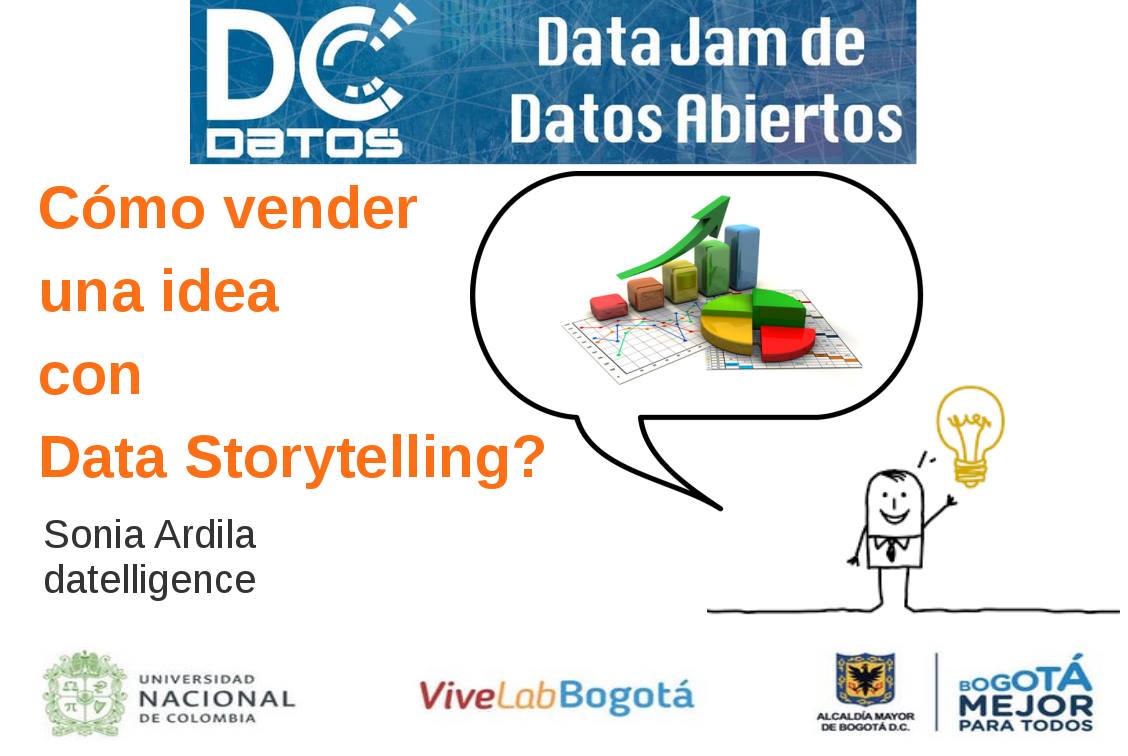 soniaardila1's tweet photo. Nos vemos este viernes! #datajam #DatosDC #DatosAbiertos en @ViveLabBogota @ConsejeriaTIC @Bogota @UNALBogota Para vender #apps con #datastorytelling #data ! https://t.co/7zYNn2D48f