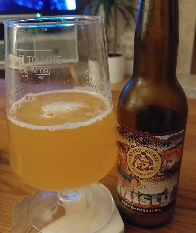 Back in the room... Super contemporary IPA from <a href="/browar/">Lukasz</a>.trzech.kumpli #boom #beeroftheday ift.tt/2ulsadS