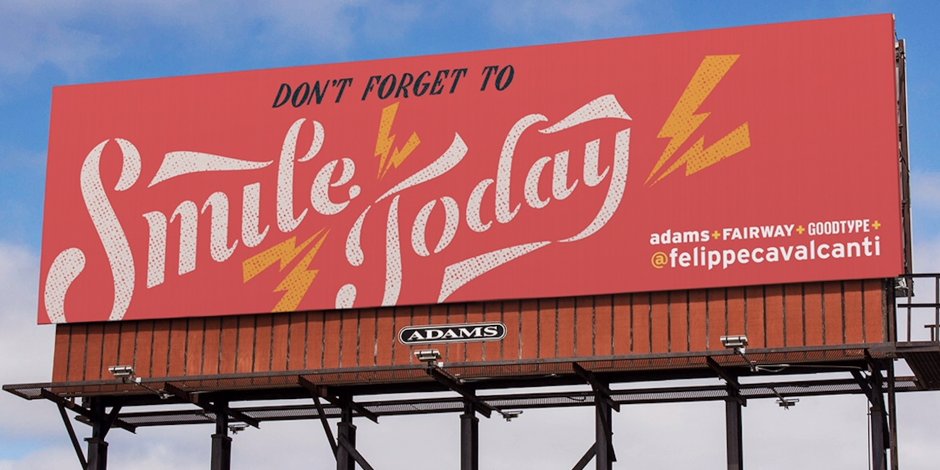 tomcas's tweet image. Billboard donated to artists to promote positivity 
thedrum.com/news/2018/07/0…