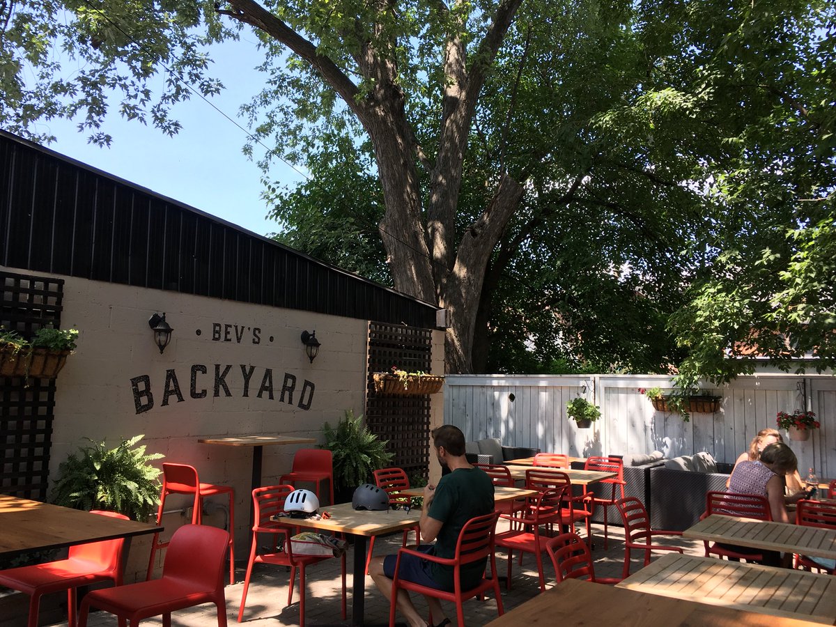 freckledsun's tweet photo. Next stop @TheBeverly__ for a few cocktails. They have such a beautiful patio here #HamOnt #PatioCrawl https://t.co/EgatMjgUG0