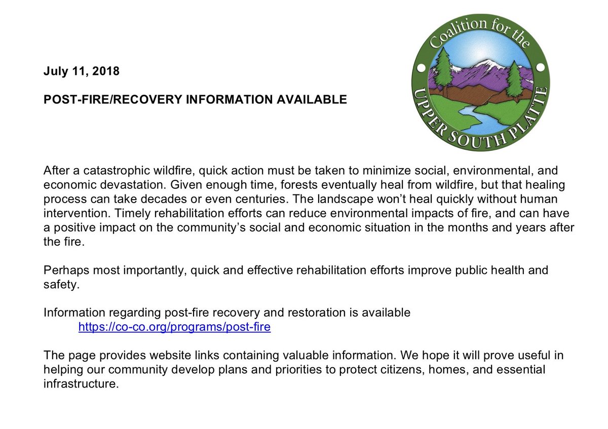 Post Fire Recovery Resources #ChateauFire #restoration 
co-co.org/programs/post-…