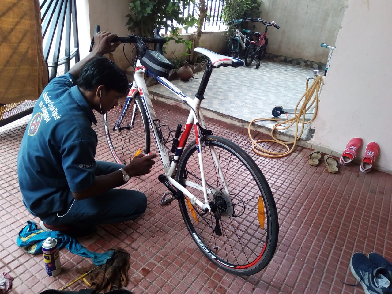 Ondoor cycle repair sales
