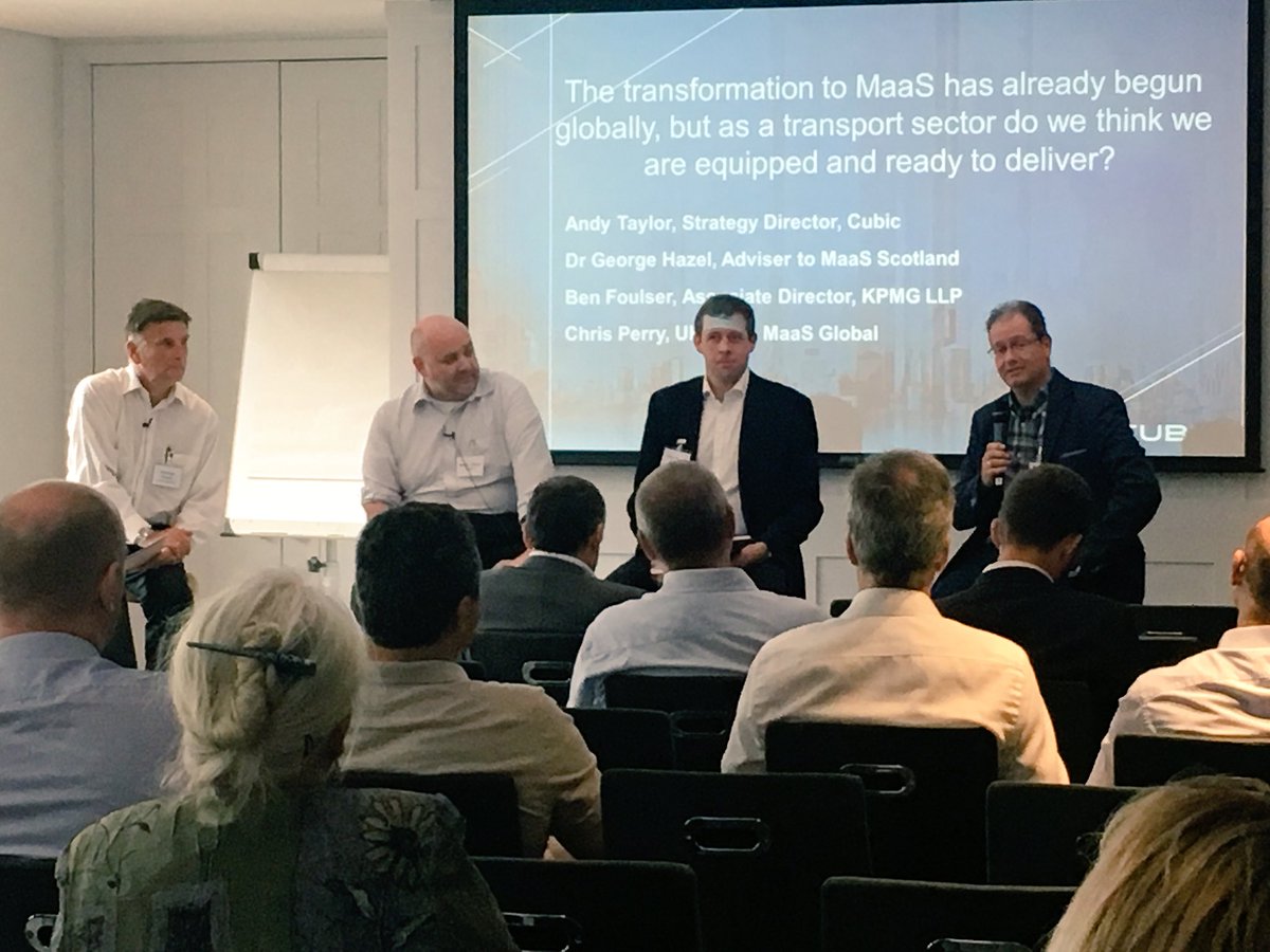 CubicTS's tweet image. “The transformation of #MaaS has already begun globally, but as a transport sector, are we equipped and ready to deliver?” - at #CubicInnovation day. #mobility #publictransport