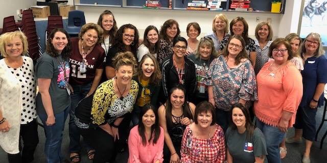MandyKleinman's tweet photo. @katyisd Elementary Secretaries Meeting! GREAT group of ladies! #BeTheLegacy https://t.co/Lzio8gSFP9