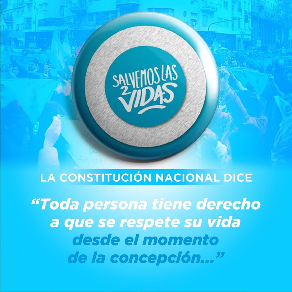 los40dias's tweet photo. Nuestra Constitución Nacional apoya y respalda el cuidado de las dos vidas. La Constitución Nacional le dice #NoAlAborto y #SíALaVida!
#SalvemosLas2Vidas
#SíALas2Vidas https://t.co/TUnet9C88L