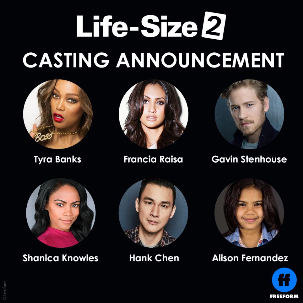 OhMyDisney's tweet photo. 🌟 @tyrabanks shared casting news for @FreeformTV's Life-Size 2 and the plot was revealed! Read on: https://t.co/lfihJQ9mWZ https://t.co/w13Kvv2dsp