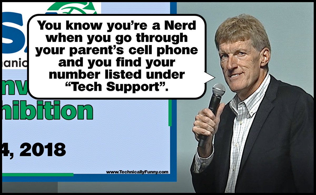 donmcmillan's tweet photo. The Burden of Being a Nerd: Remember the good old days when you weren't your entire family's system administrator? #NerdsLikeUs #TheGeekShallInheritTheEarth #WednesdayWisdom https://t.co/Cs6hqk6hvH