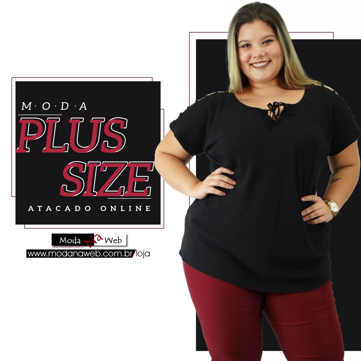revendedora plus size
