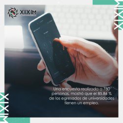 xiximcluster's tweet photo. Tan solo la #UNIPOLIDGO a seis años de su programa de ingeniería en software y de acuerdo al último seguimiento de egresados, cuenta con 79 egresados, el 85% está trabajando y de ellos el 95% se encuentra laborando en áreas relacionadas a su especialidad.
#Xixim #Emprendedores https://t.co/tFyqccGmpw