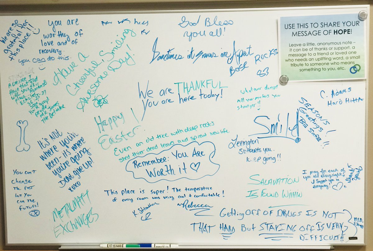 lexky health dept on twitter the message board outside our needle