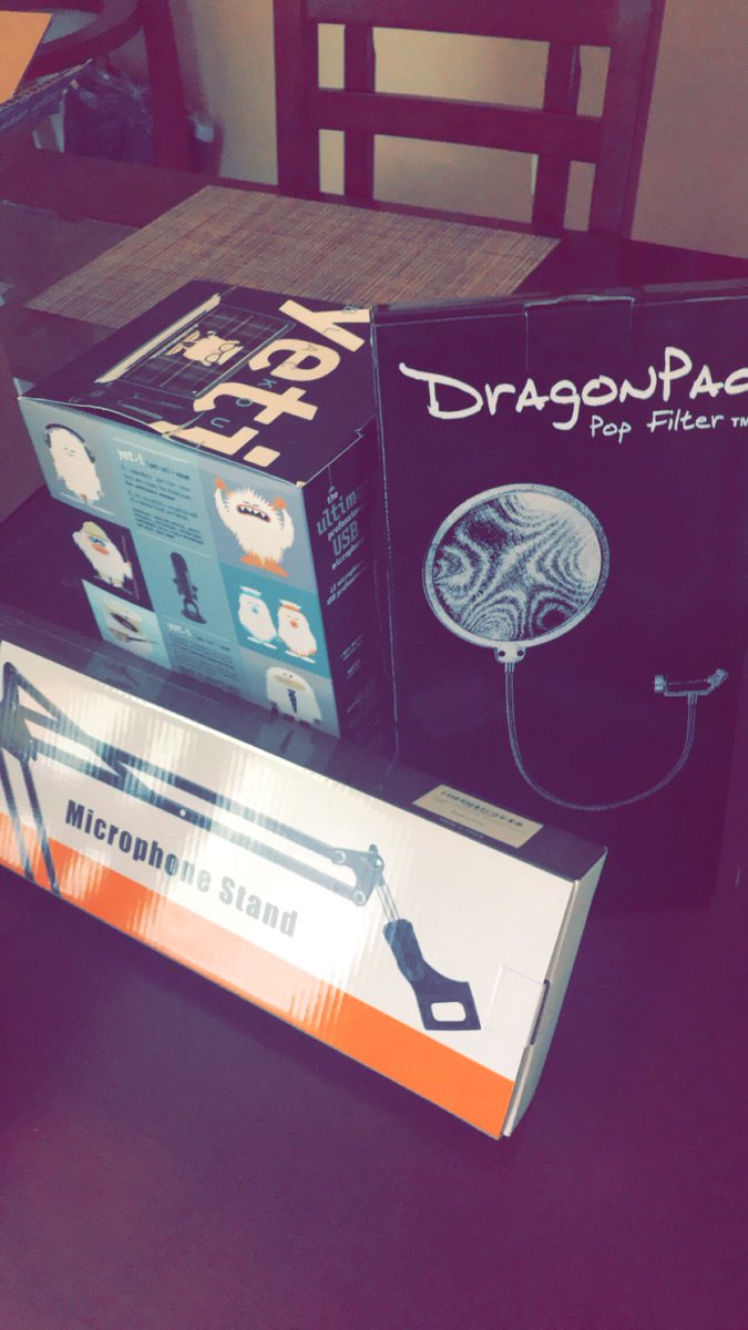 Caravanius's tweet photo. Excited to upgrade the setup!!! #Striveforsuccess #QualityStreaming #Yeti #CaraVan #TheDailyGrind #DcG #MerchantSquad #Lurkforce #OTSSCommunity https://t.co/nghikY8wyu