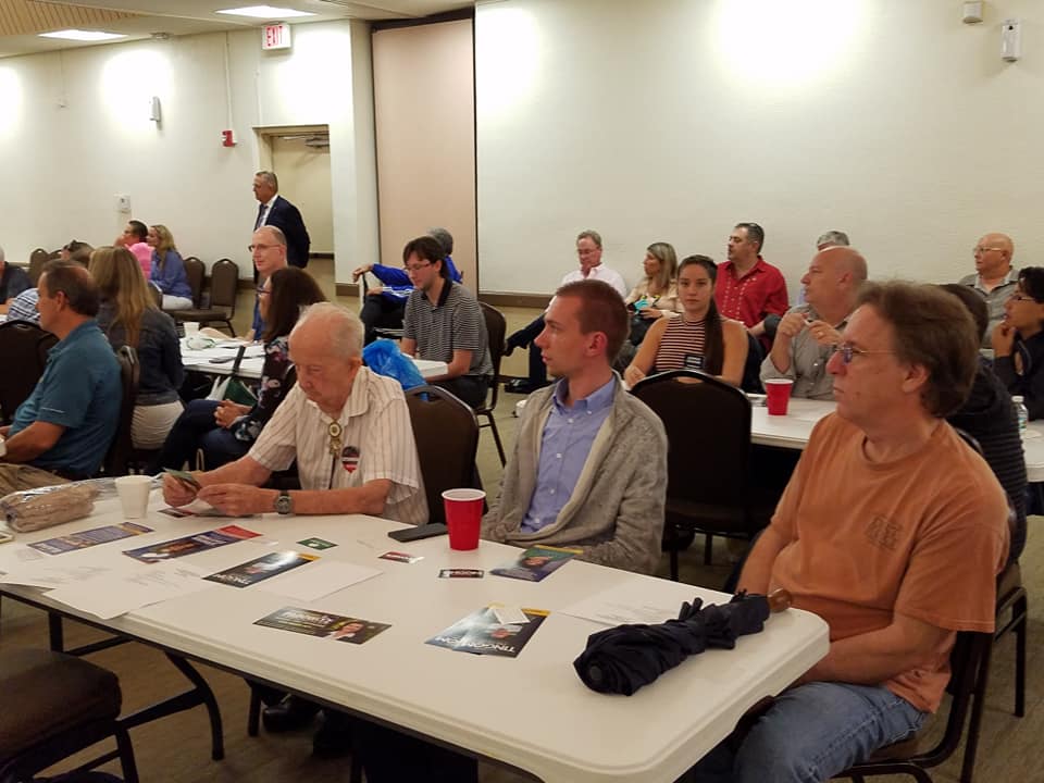 Jen4Mayor's tweet image. A picture from the Mayoral Candidate forum last night, hosted by the @plantationdems . Although I was not able to participate in speaking, the forum posed some very great questions nonetheless. I will be posting an article to my website of what I would have said.