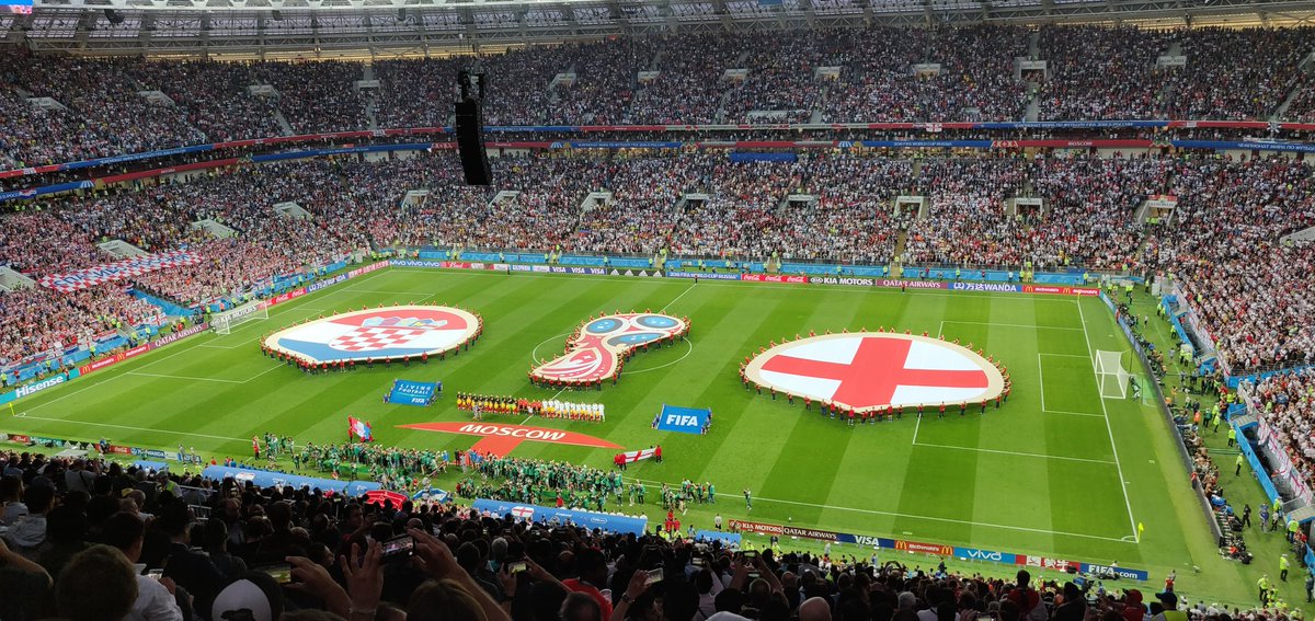 amit_sarda's tweet photo. Watching it live and at Moscow stadium. #WorldCup #endcro. The game begins shortly. #FIFAWC2018 https://t.co/dDjpl4yTae