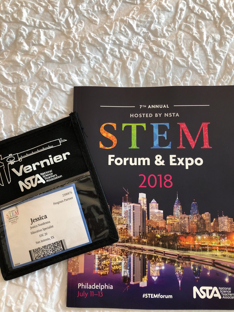 jcnombrana's tweet photo. In Philadelphia for the NSTA STEM conference! Ready to soak in all the STEM I can to capture the hearts of the Elementary STEM world! #esc20 #nsta18 #inquiretoinspire https://t.co/n3DuYXUmBR