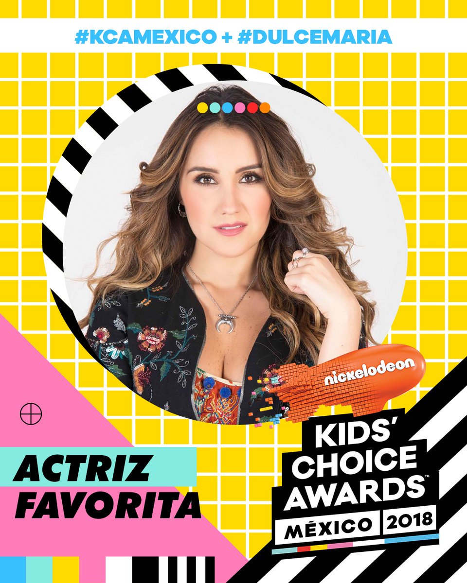 DMForoUnivision's tweet image. Vota por @DulceMaria como Actriz Favorita y por @MuyPadresTV como Show Favorito en los KCAMX2018, con los ht
- #DulceMaria #MuyPadres #KCAMexico 
- O en la pagina kidschoiceawardsmexico.mundonick.com/votar
