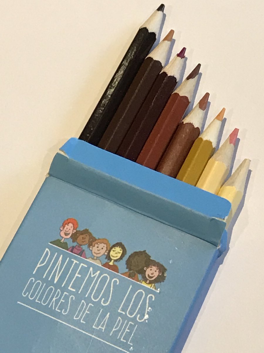 caminomasdulce's tweet photo. Pintemos los colores de la piel y cuidemos nuestro lenguaje, porque el “color carne” no es sólo uno #respeto #diversidad #colorcarne https://t.co/sCyRy197Kc