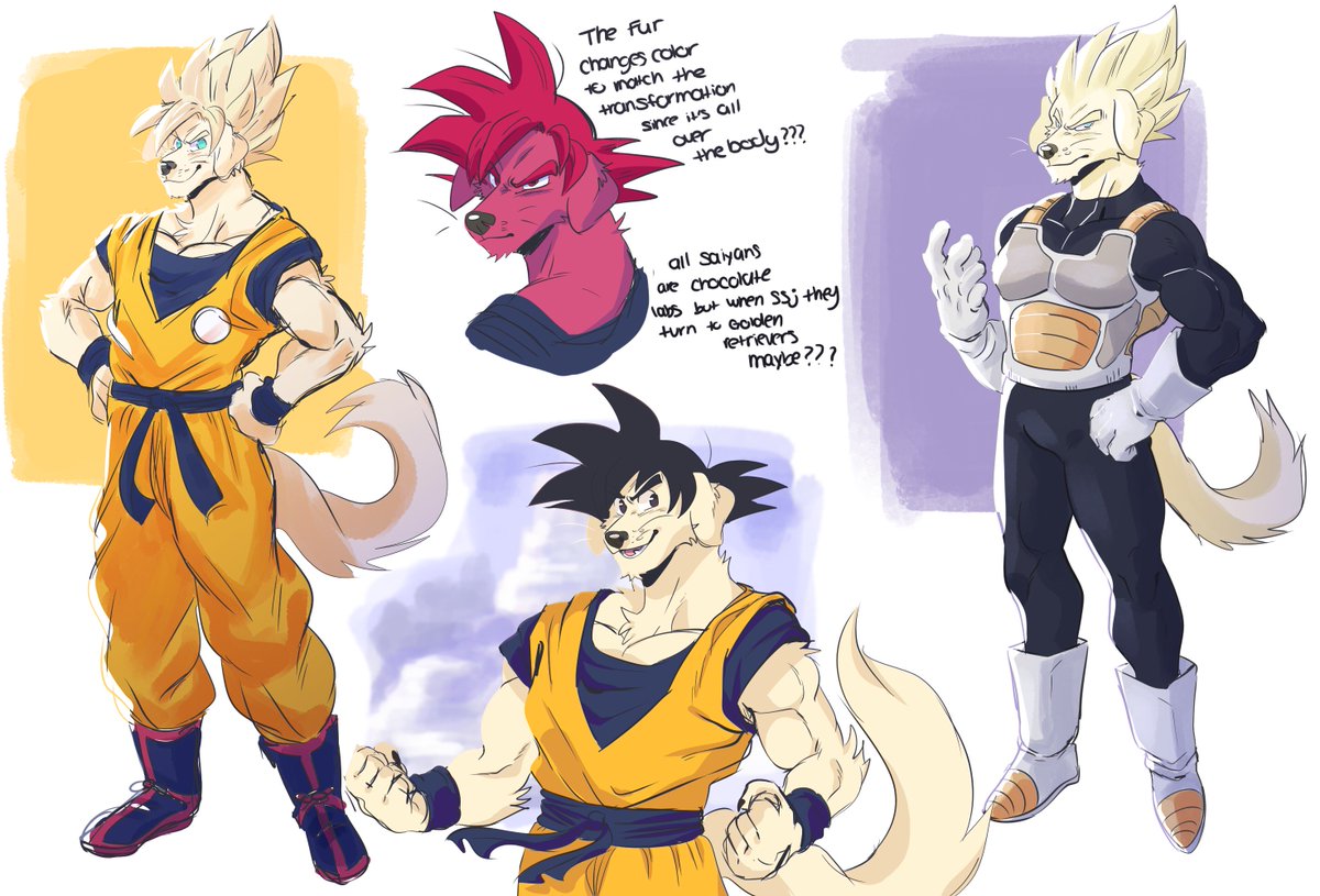 ploommy's tweet image. Dragon Ball but they are DOGS so
Dragon Dog Z ? ?