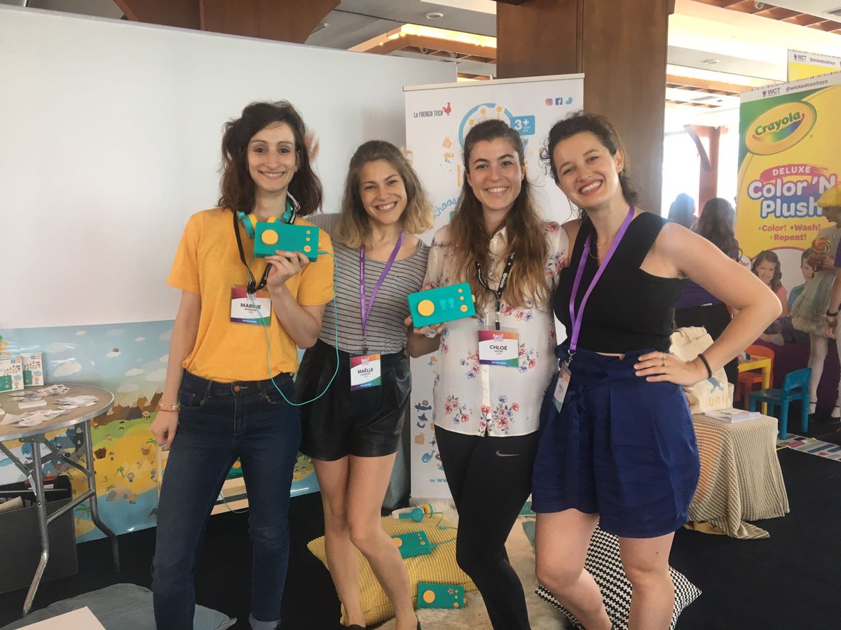 Our whole team is ready for you at #SweetSuite18 on booth 16 😍 to introduce you to #MyFabulousStoryteller. You'll love our #LuniiFamily 😊 
Come create and listen to super cool adventures 💪🏼🏜️ 
#AwakenYourImagination #lunii #startups #toys #kidsplaytime #weknowplay
